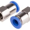 Złączka pneumatyczna R 1/4 Wciskane 10 mm RS PRO Adapter gwintowany prosty