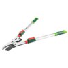 Sekator do gałęzi kowadełkowy teleskopowy 670 mm średnica cięcia 45 mm uchwyty aluminiowe 15G259 TOPEX