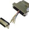 Adapter BKL Electronic 10121132 złącze żeńskie D-SUB 25-pin - złącze żeńskie RJ45