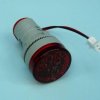 AMPER.100A RED LED 28mm 230V