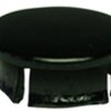 Front cap, black, for pointer knobs 427, 499.643