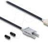 91027 POF Plastic Fiber Optic Cable, HFBR 4506-4516Z, Duplex, 1 m