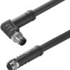 Weidmüller 2050081000 Kabel połączeniowy czujnika/aktuatora M12 gniazdo 10.00 m Ilość pinów: 2+PE 1 szt.