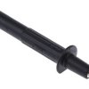 Próbnik, typ końcówki: Sprężynowy, rozmiar: 4mm, 1kV, 32A, Czarny