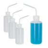 4x Tryskawka 250ml LDPE z Podziałką - do Mycia Rzęs, Tatuażu i Lab