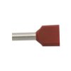 Końcówka Tulejkowa Izolowana Hi 2X1,5/8 Czerwona E08kh-02020105121 /100Szt./