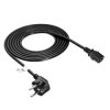 Kabel zasilający Akyga AK-PC-06A CCA 3x0.75mm² CEE 7/7 / IEC C13 3 m
