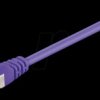 95490 Cat.6 S/FTP PiMF patch cable, CCA, violet, 10,0 m