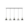 Lampa Wisząca Hermanos V Black/Solid Brass 8032 Nowodvorski Lighting