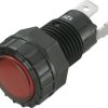 TRU COMPONENTS 1587991 Lampka sygnalizacyjna LED TC-R9-122L1-01-BRR4, 120 mcd, 12 V/DC, 17 mm