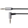 Kabel wtyk kątowy - wtyk prosty jack 3.5 stereo 1.0m Kruger&Matz