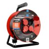 Przedłużacz bębnowy PROFESSIONAL MT105-40 4x2p+Z IP44 16A 3680W 3x1,5 40m Montis czarny