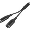 ADAPTER WTYK TYP C-2X GNIAZDO TYP C