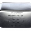 Filtr EMI 10A 1-fazowy 330kΩ 250 V AC/DC 0 → 400Hz 8 mH Schaffner Montaż w obudowie