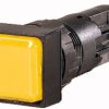 Główka lampki sygnalizacyjnej 18x18mm żółta Q18LF-GE 088303