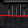 92 00 05 ESD Plastic tweezers set, ESD, 5 pieces