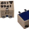 TSM4 5 mm Square Surface Mount Miniature Trimmers Multi-Turn Cermet Sealed