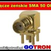 Złącze żeńskie SMA 50 Ohm do druku