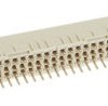 Female connector, type C, 64 pole, AC, pitch 2.54 mm, solder pin, straight, gold-plated, 09032648825