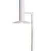 Minimalistyczna metalowa lampka biurkowa HAT do loftowych wnętrz LP-1661/1T WH Light Prestige
