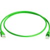 Telegartner 100008263 RJ45 Patch Cable CAT 6A S/FTP 2.00m Green LSZH 1 pc(s)