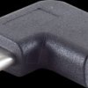 BS13-40001 USB 3.1 adapter, C plug to C socket, 90° up/down
