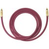 Oehlbach 20543 NF 214 Sub RCA Audio Cable 3.00m Bordeaux Gold Plated Connectors