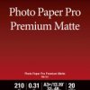 Canon Photo Paper Pro Premium Matte PM-101 8657B007 Papier fotograficzny DIN A3+ 210 g/m² 20 ark. matowy