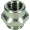 Flange socket, socket, front mounting, 9 mm for circular connector M8, 21410000016