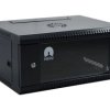 Szafa wisząca RACK 19 cali 4U 450mm czarna NEKU TS BOX
