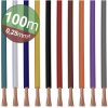 Quadrios 22CW002 Stranded Wire Assorted 10 Colours 0.25 mm² Copper