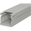 Wiring duct, (L x W x H) 2000 x 40 x 40 mm, PVC, stone gray, 6178012, 1 piece with 2 meters