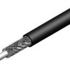 Telegärtner 100012814 Kabel koncentryczny Średnica zewnętrzna: 4.95 mm RG58 PE 50 Ω czarny Produkty w metrach bieżących
