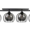 Lampa Sufitowa Nowoczesna 4Xe27 Stigma Black