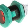 Czujniki fotoelektryczne Retrorefleksyjne Tuleja Pepperl + Fuchs PnP Gwint M18 LED
