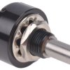 Potencjometr 1kΩ typ Obrotowy RS PRO średnica wału 6,35 mm 1W długość wału 25mm średnica 22.22mm Montaż na łożysku