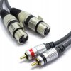 Kabel 2x XLR Żeński 2x Wtyk RCA Vitalco MKr24 5m