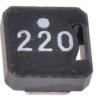 Cewka indukcyjna drutowa SMD 22 μH ±20% Idc 1A
