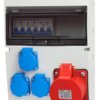 Rozdzielnica stacjonarna 11M 16A/5P 3x230V +zabezpieczenia RSW013C013
