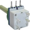Potencjometr z przełącznikiem Potentiometer Service GmbH 7516, 2 x on / off, 22 kOhm
