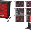 897.7598 Workshop trolley, 7 drawers, 598 tools