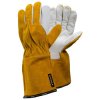 Rękawice robocze rozmiar: 8 materiał: Skóra zastosowanie: Odporność na wysokie temperatury