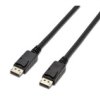 Kabel Połączeniowy Displayport 1.2 Typ Dp/Dp, M/M Czarny 10M Ak-340100-100-S