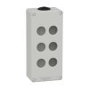 Obudowa uniwersalna Metal Harmony XAP 80 mm 80 mm wys. zew. 175 mm Schneider Electric IP65 IK07 Szary Szary