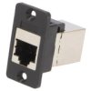 Łącznik Rj45 - Rj45 Kat 6 8P8c Slim Ekranowane 29Mm Plastik Cp30622s