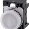 Lampka sygnalizacyjna Siemens 3SU1102-6AA60-1AA0 24 V/AC, 24 V/DC biały 1 szt.