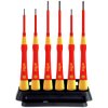 Wiha 42989 PicoFinish® SL/PH Fine VDE Screwdriver Set, 7 Piece