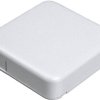 ABS miniature enclosure, (L x W x H) 80 x 80 x 20 mm, white, IP54, 1551SNAP4WH