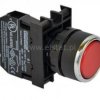 Przycisk kryty NC; chwilowy; czerwony; EMAS