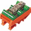 Przekaźnik monostabilny, 4PNO, DPST, 115V dc, 2.2mW, na szynę DIN, TE Connectivity SR6